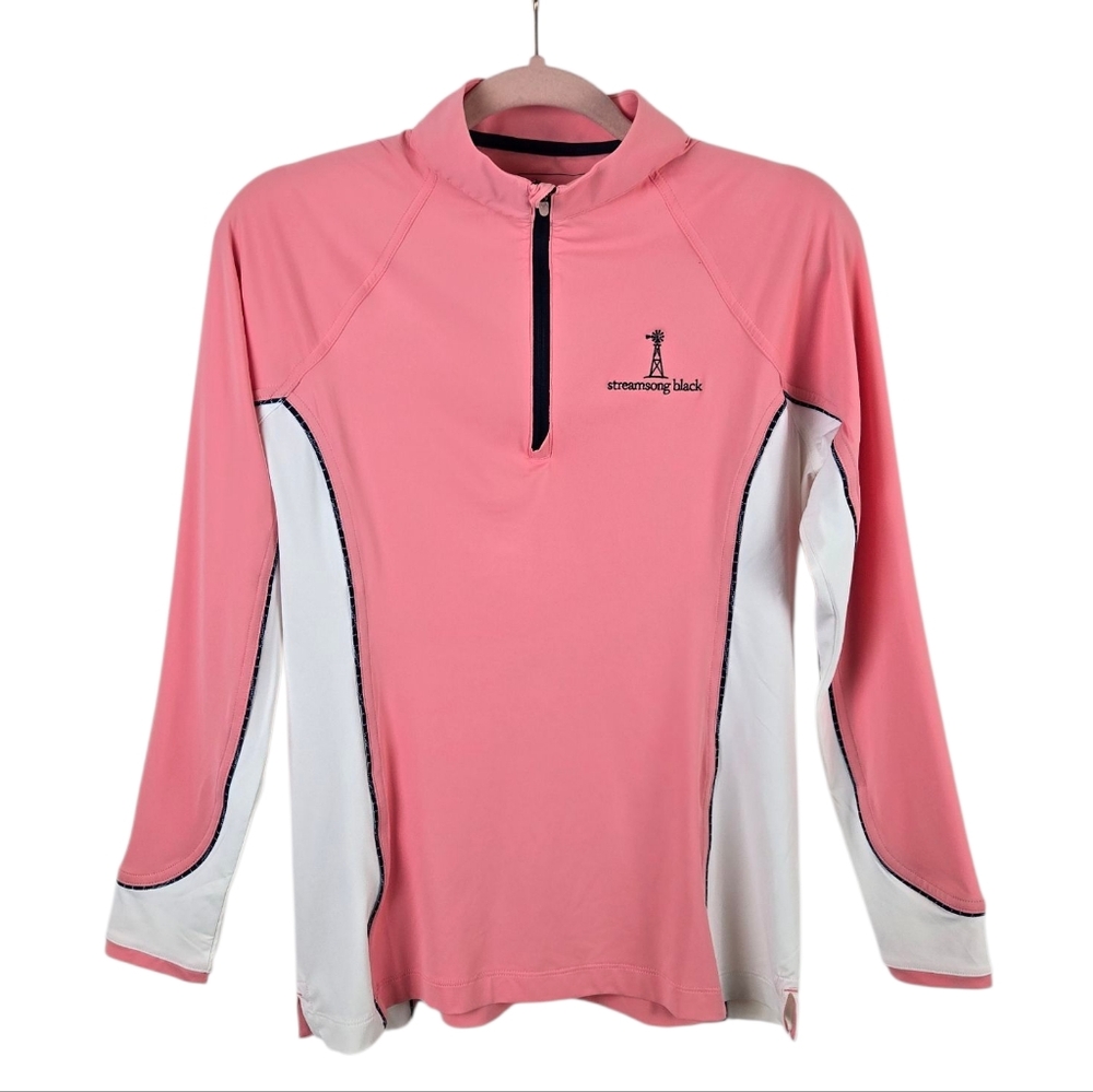 Peter Millar Pink Lightweight Sun Comfort Base Layer